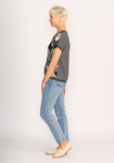 Round Neck Knit Back Top