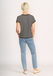 Round Neck Knit Back Top