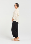 Jacquard Zip Front Jacket