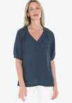 Gather V-Neck Top
