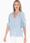 Ruffle Neck Top
