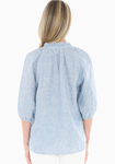 Ruffle Neck Top