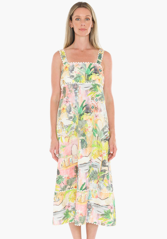 Jump Tiger Island Ric Rac Dress