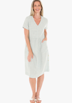 Side Button Dress