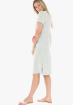 Side Button Dress