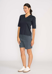 Slim V Neck Top